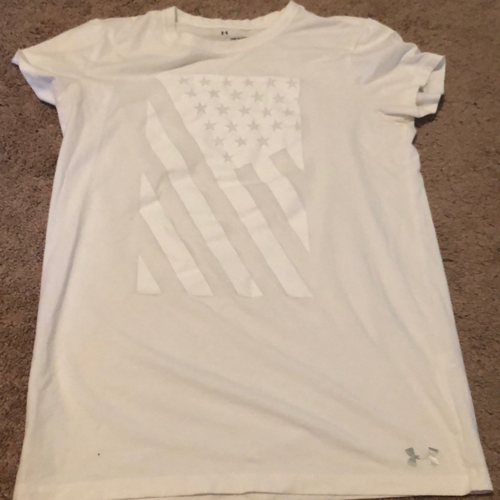 Under Aurmor white shirt